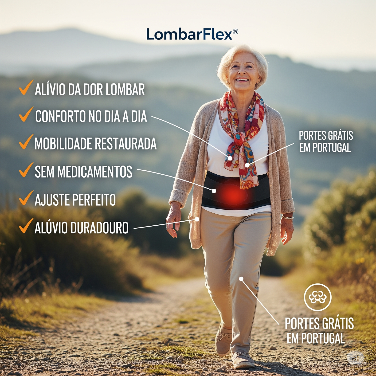 Benefícios da Tecnologia Térmica LombarFlex